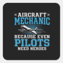 Search for aircraft mechanic stickers Pilot