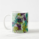 Search for abstract paint mugs Green