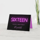 Search for neon birthday cards Modern