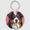 Search for australian dogs keychains Australian shepherd portrait
