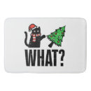 Search for christmas tree bath mats Funny