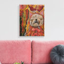 Search for abstract cat canvas prints Dog