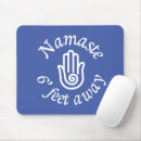 Recherche de yoga drôle tapis souris Namaste