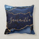 Search for navy marble pillows Gemstone