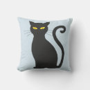 Search for halloween cat pillows Black