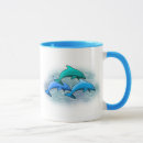Search for dolphin swimming mugs Water