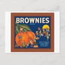 Search for the brownies postcards Vintage