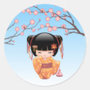 Search for kokeshi stickers Cute