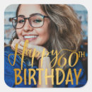 Search for 60th birthday stickers Simple
