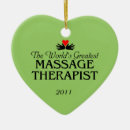 Search for massage therapist ornaments Masseuse