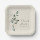 Search for rustic plates Bridal shower