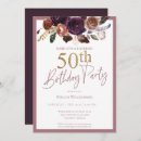 Recherche de rose gold surprise anniversaire invitations Élégant