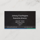 Search for expression standard business cards Blue