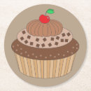 Search for cupcake coasters Cherry on top