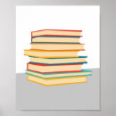 Search for book stack posters Library