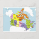 Search for map of canada postcards Illustration