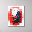 Search for samurai canvas prints Ninja