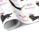 Search for black and tan wrapping paper Doxie
