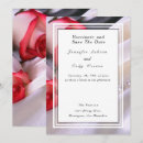 Search for pearl save the dates Red