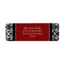 Search for red black return address labels Pretty