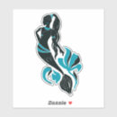 Search for black mermaid stickers Silhouette