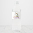 Search for unicorn water bottle labels Cute