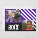 Search for black white purple invitations Stripes