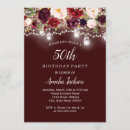 Search for rustic 50th birthday invitations Mason jar