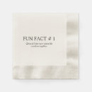 Search for fun facts napkins Reception