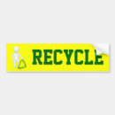 Search for recycling bumper stickers Green