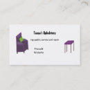 Search for upholstery business cards Design