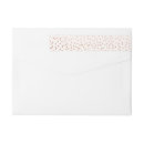 Search for rose gold confetti return address labels Chic