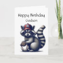 Recherche de godson anniversaire cartes Drôle
