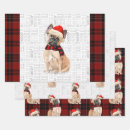 Search for frenchie christmas wrapping paper Pets