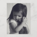 Recherche de petit chat noir cartes postales Fille