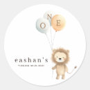 Search for cute lion stickers Wild one