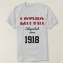 Recherche de lettonie tshirts Indicateur de latvia