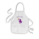Search for unicorn birthday party aprons Funny