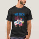 Recherche de drapeau américain tshirts Poulet