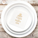 Search for gold foil napkins Typography