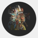 Search for indigenous people stickers Headdress