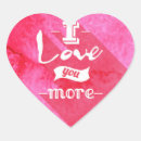Search for i love you more stickers Valentine