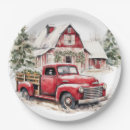 Search for vintage christmas paper plates Watercolor