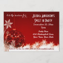 Search for birthday christmas invitations Snowflake