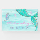 Search for mermaid banners Watercolor