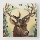 Search for vintage christmas clocks Reindeer