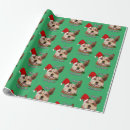 Recherche de chien de bétail papier cadeau Noël