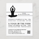 Recherche de yoga flyers Professeur de yoga
