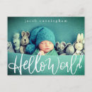 Search for hello world birth announcement cards Boy