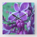 Recherche de lilas horloges Violet